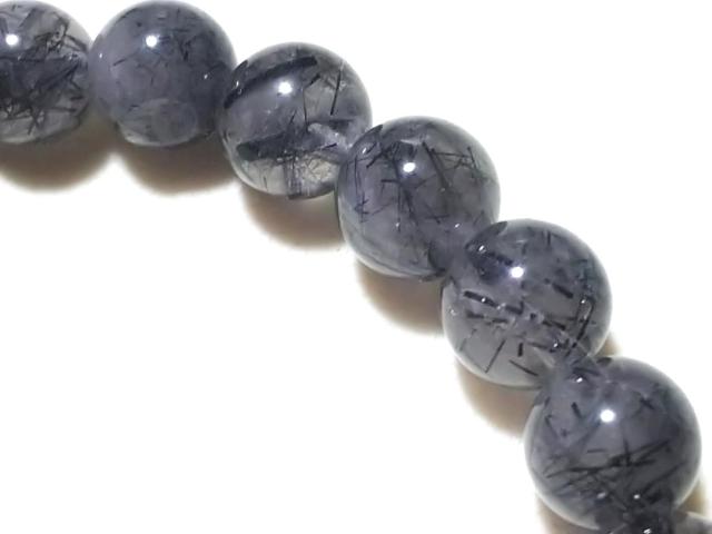 天然石★ブラックルチル 8mm ブレス < 女性アクセサリー/時計 天然石★ブラックルチル 8mm ブレス < 女性アクセサリー/時計の