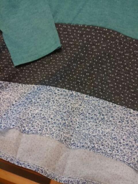 ●裾パッチワーク チュニック●新品 < 女性ファッション ●裾パッチワーク チュニック●新品 < 女性ファッションの