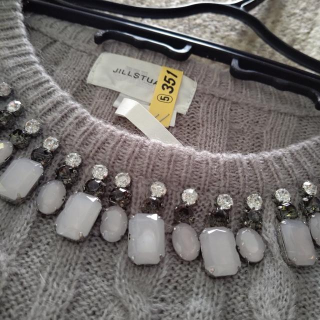 ジルスチュアート ニット セーター 美品 グレー < ブランド  ジルスチュアート ニット セーター 美品 グレー < ブランドの