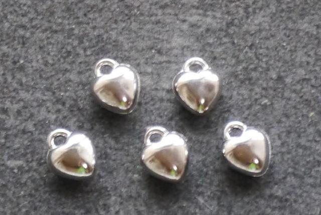 プラパーツ 手芸・アクセサリーパーツ  ハート 銀色 パーツ 5個セット < ペット/手芸/園芸  プラパーツ 手芸・アクセサリーパーツ  ハート 銀色 パーツ 5個セット  < ペット/手芸/園芸の