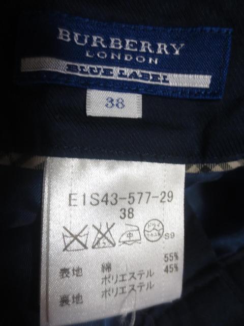 BURBERRY  BLUE LABEL  o[o[@ȁ~|GXe@Lbg@V[gpc@38@Oz  uh 