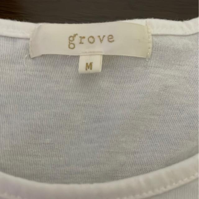 grove シンプル白Tシャツ < ブランド grove シンプル白Tシャツ < ブランドの