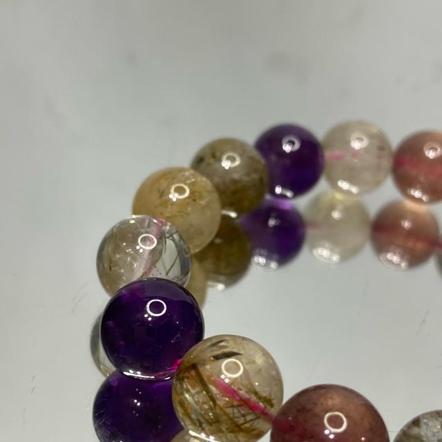 《No.334》お買い得 天然石スーパーセブン 11mm < 女性アクセサリー/時計  《No.334》お買い得 天然石スーパーセブン 11mm < 女性アクセサリー/時計の