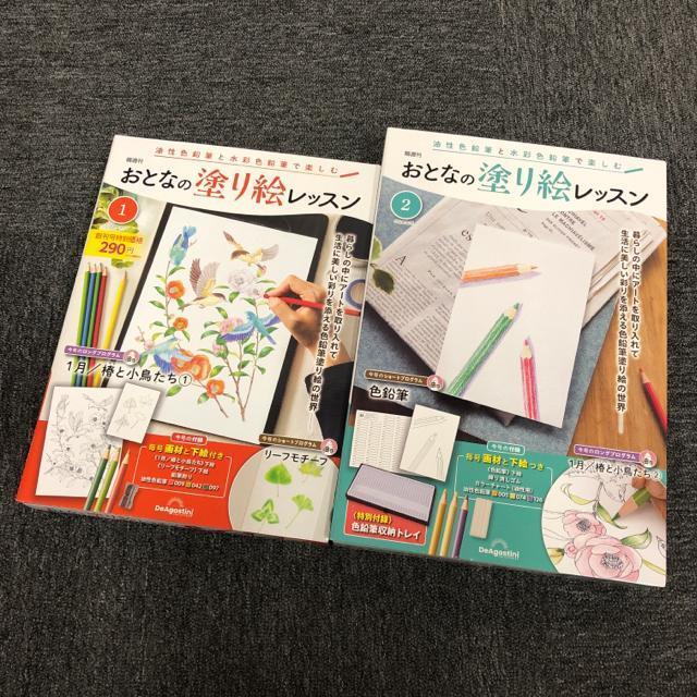 即決 新品 おとなの塗り絵レッスン 2個セット < 本/雑誌  即決 新品 おとなの塗り絵レッスン 2個セット  < 本/雑誌の