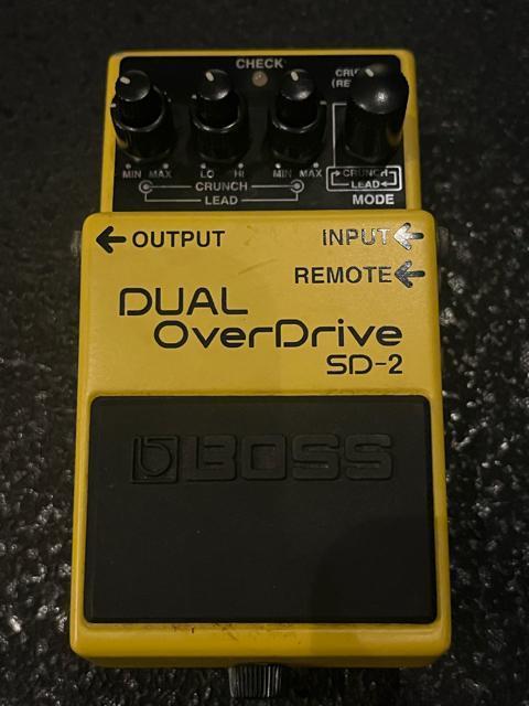 Boss SD-2 DUAL Over Drive {X@fA@I[o[@hCu@i@i 