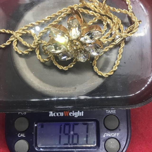 正規品 シャネル フラワーラインストーンCoCoネックレス ゴールド < ブランド  正規品 シャネル フラワーラインストーンCoCoネックレス ゴールド < ブランドの