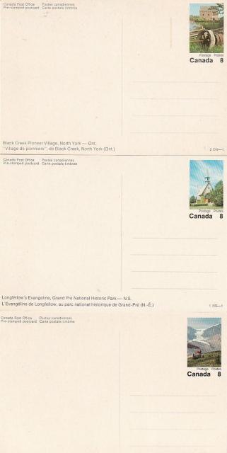 カナダ 郵便絵はがき8¢1970年代 3種【F-7】 < ホビー カナダ 郵便絵はがき8¢1970年代 3種【F-7】 < ホビーの