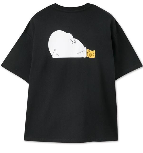銀魂 エリザベス Tシャツ Lサイズ < アニメ/コミック/キャラクター  銀魂 エリザベス Tシャツ Lサイズ < アニメ/コミック/キャラクターの