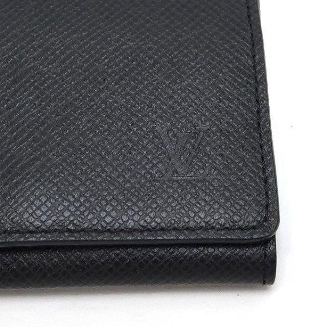 ◆ 本物 美品 ◆ LV ルイヴィトン タイガ カードケース 名刺入れ 黒 ブラック レザー RFID 箱 人気 M64595 < ブランド  ◆ 本物 美品 ◆ LV ルイヴィトン タイガ カードケース 名刺入れ 黒 ブラック レザー RFID 箱 人気 M64595 < ブランドの