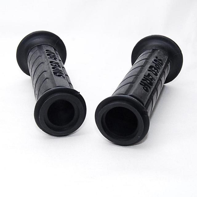 スーパーグリップ 125mm ブラック 左右セット ハンドルグリップ バイク オートバイ ラバーグリップ スクーター 原付 < 自動車/バイク スーパーグリップ 125mm ブラック 左右セット ハンドルグリップ バイク オートバイ ラバーグリップ スクーター 原付 < 自動車/バイク