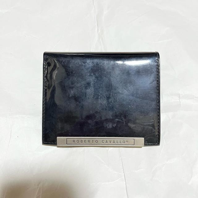 【ヴィンテージ】【ROBERTO CAVALLO】 二つ折り財布(小銭入れなし) < 男性ファッション 【ヴィンテージ】【ROBERTO CAVALLO】 二つ折り財布(小銭入れなし) < 男性ファッションの