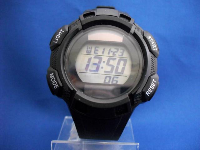 ソーラーパワーデジタル腕時計BKーメンズウォッチ < 男性アクセサリー/時計 ソーラーパワーデジタル腕時計BKーメンズウォッチ < 男性アクセサリー/時計の
