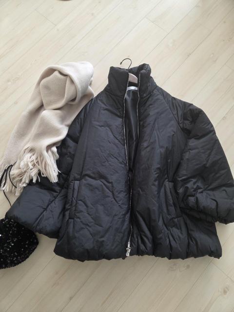 PLUS OTOHA�R�[�g���o���[���f�U�C���̃u���b�N���ȃR�[�g �� �����t�@�b�V������ 