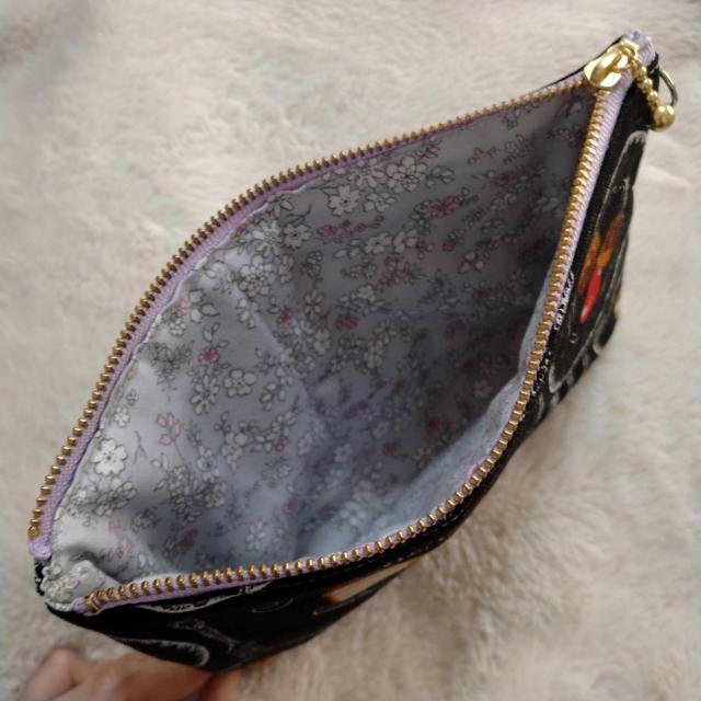 ★ハンドメイド★大★スイーツ柄★ファスナーポーチ♪通帳余裕サイズ < 女性ファッション ★ハンドメイド★大★スイーツ柄★ファスナーポーチ♪通帳余裕サイズ < 女性ファッションの