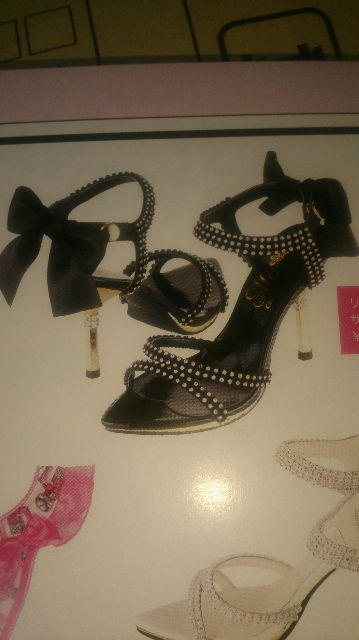 MARS☆りぼん付きストーンサンダル☆ブラック☆M☆美品 < ブランド MARS☆りぼん付きストーンサンダル☆ブラック☆M☆美品 < ブランドの