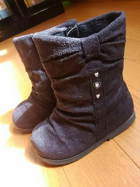 ☆美品☆女の子スエード調ブーツ☆14p < キッズ/ベビー ☆美品☆女の子スエード調ブーツ☆14p < キッズ/ベビーの