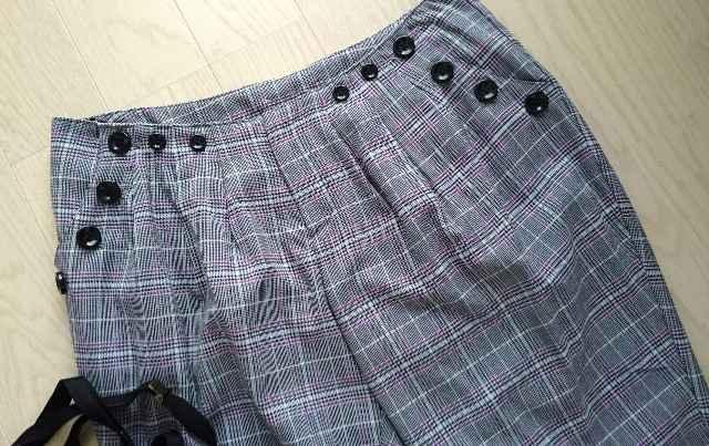 73★チェック柄テーパードパンツ★新品★送料無料 < 女性ファッション  73★チェック柄テーパードパンツ★新品★送料無料 < 女性ファッションの