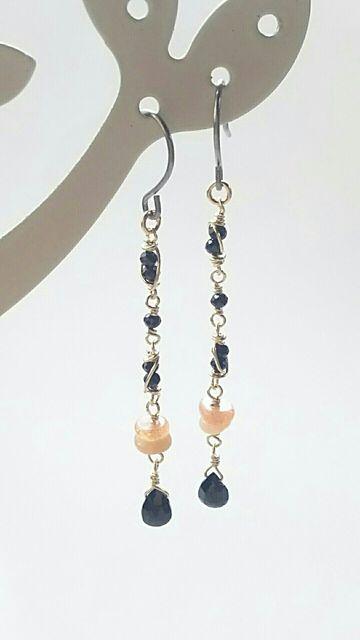 14kgf*ハロウィンカラーのロングピアス* 17038 < 女性アクセサリー/時計  14kgf*ハロウィンカラーのロングピアス* 17038 < 女性アクセサリー/時計の