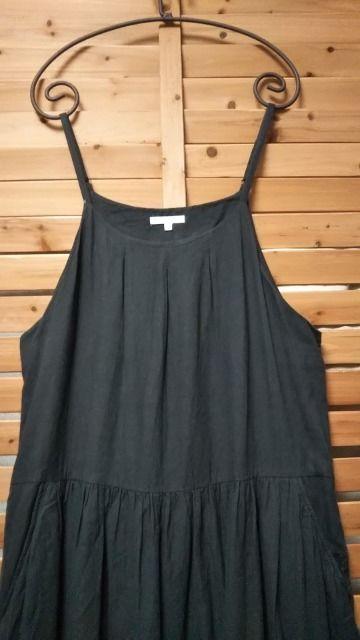 *studio CLIP*ロング丈キャミワンピース 未使用 チャコール < ブランド *studio CLIP*ロング丈キャミワンピース 未使用 チャコール < ブランドの