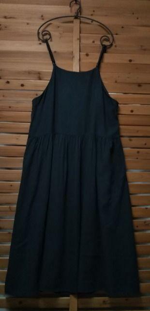 *studio CLIP*ロング丈キャミワンピース 未使用 チャコール < ブランド *studio CLIP*ロング丈キャミワンピース 未使用 チャコール < ブランドの