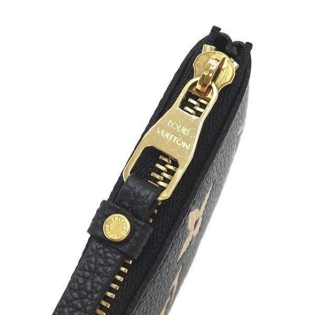 ◆ 本物 美品 ◆ LV ルイヴィトン モノグラムアンプラント バイカラー ポシェットクレ コインケース 黒 袋 箱 M80885 < ブランド  ◆ 本物 美品 ◆ LV ルイヴィトン モノグラムアンプラント バイカラー ポシェットクレ コインケース 黒 袋 箱 M80885 < ブランドの