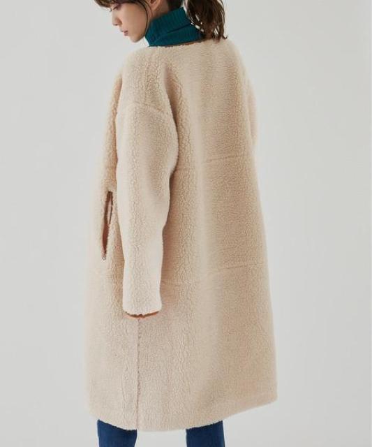 Auntie Rosa Holidayボアロングコート < 女性ファッション  Auntie Rosa Holidayボアロングコート < 女性ファッションの