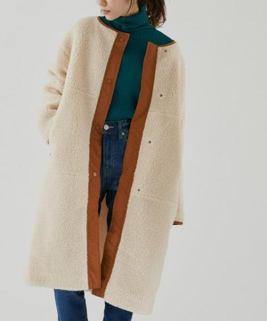 Auntie Rosa Holidayボアロングコート < 女性ファッション  Auntie Rosa Holidayボアロングコート < 女性ファッションの