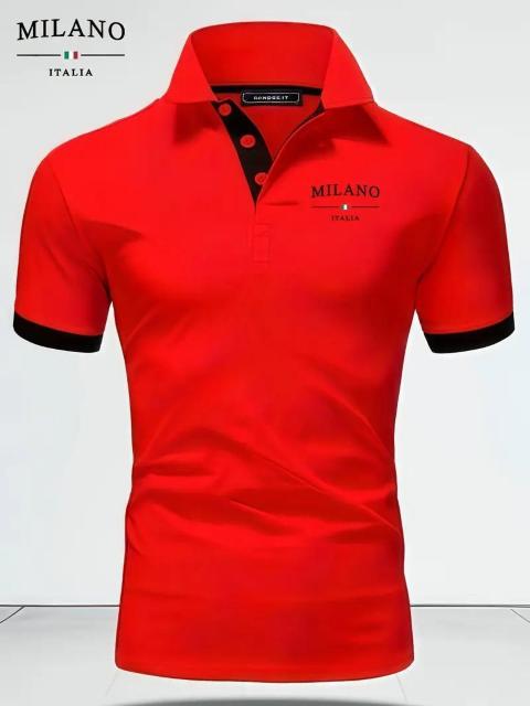 超お買い得1490円★ミラノイタリアメンズ軽量通気性ポロシャツ アクセント付き USAサイズM(日本サイズXL相当)ホワイト < 男性ファッション  超お買い得1490円★ミラノイタリアメンズ軽量通気性ポロシャツ アクセント付き USAサイズM(日本サイズXL相当)ホワイト < 男性ファッションの
