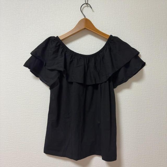 ◆one*way/ワンウェイ◆オフショルダーカットソー★ブラックF♪シンプルコーデ*美品 < ブランド ◆one*way/ワンウェイ◆オフショルダーカットソー★ブラックF♪シンプルコーデ*美品 < ブランドの