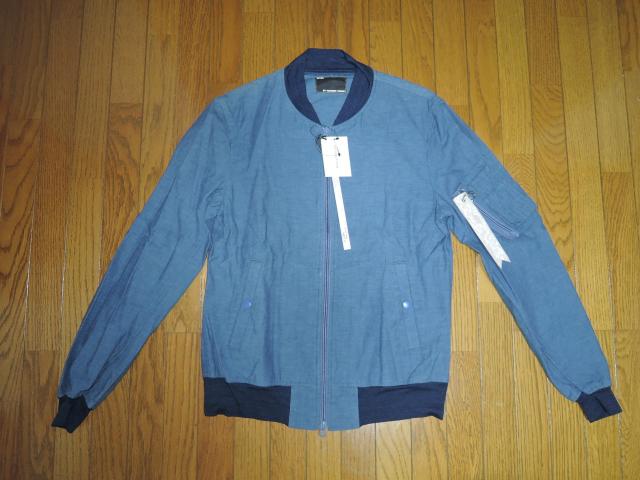 新品 n(n) BY NUMBER (N)INE エヌエヌ バイ ナンバーナイン MA-1 タイプ ジャケット 2 ブルー シャツ < ブランド  新品 n(n) BY NUMBER (N)INE エヌエヌ バイ ナンバーナイン MA-1 タイプ ジャケット 2 ブルー シャツ  < ブランドの