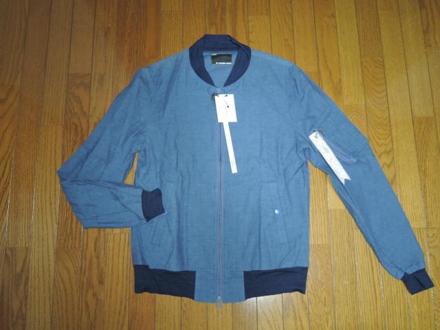 新品 n(n) BY NUMBER (N)INE エヌエヌ バイ ナンバーナイン MA-1 タイプ ジャケット 2 ブルー シャツ < ブランド  新品 n(n) BY NUMBER (N)INE エヌエヌ バイ ナンバーナイン MA-1 タイプ ジャケット 2 ブルー シャツ < ブランドの