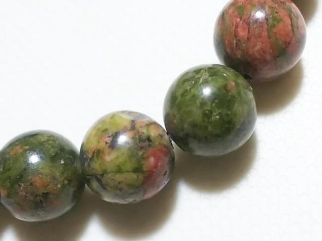 天然石★ユナカイト ラウンド8mm 半連 < 女性アクセサリー/時計 天然石★ユナカイト ラウンド8mm 半連 < 女性アクセサリー/時計の