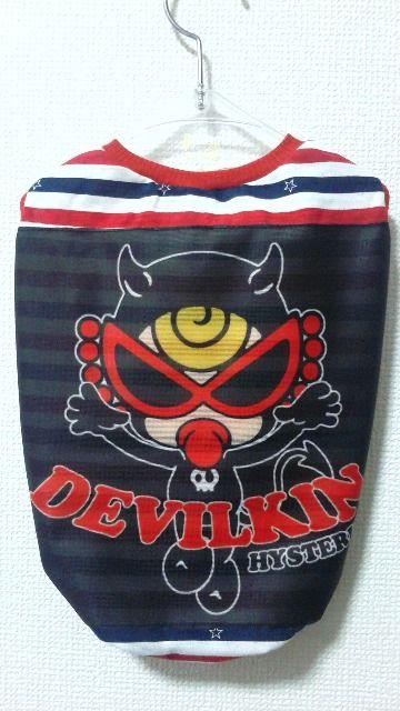 3L*新品*ハンドメイド*ヒスミニTシャツ*デビルキン・パネル・ボーダー*犬用 < ペット/手芸/園芸  3L*新品*ハンドメイド*ヒスミニTシャツ*デビルキン・パネル・ボーダー*犬用  < ペット/手芸/園芸の