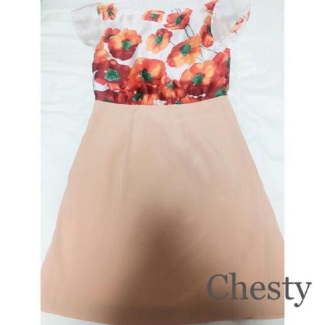 【期間限定SALE】Chestyチェスティ●フラワー切り替えワンピース < ブランド 【期間限定SALE】Chestyチェスティ●フラワー切り替えワンピース < ブランドの