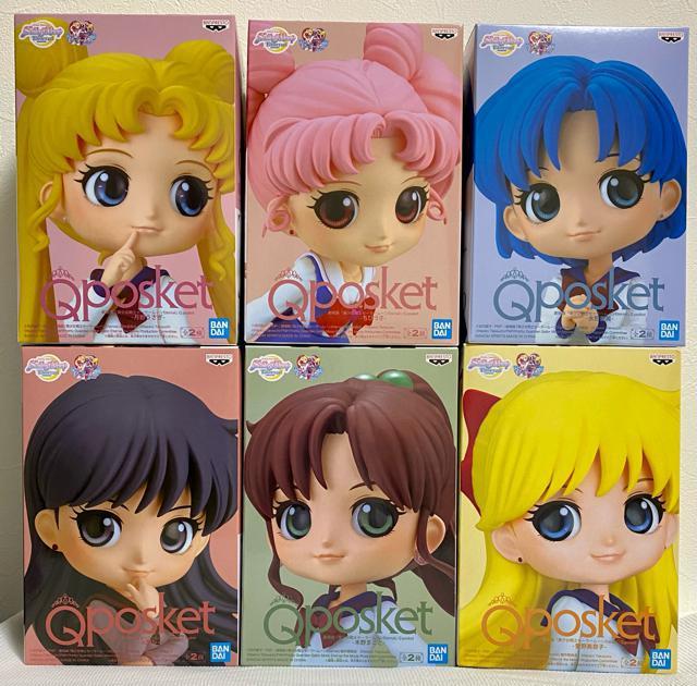 美少女戦士セーラームーン Qposket フィギュア6体セット Aカラー < アニメ/コミック/キャラクター  美少女戦士セーラームーン Qposket フィギュア6体セット Aカラー  < アニメ/コミック/キャラクターの