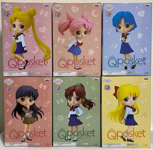美少女戦士セーラームーン Qposket フィギュア6体セット Aカラー < アニメ/コミック/キャラクター  美少女戦士セーラームーン Qposket フィギュア6体セット Aカラー < アニメ/コミック/キャラクターの