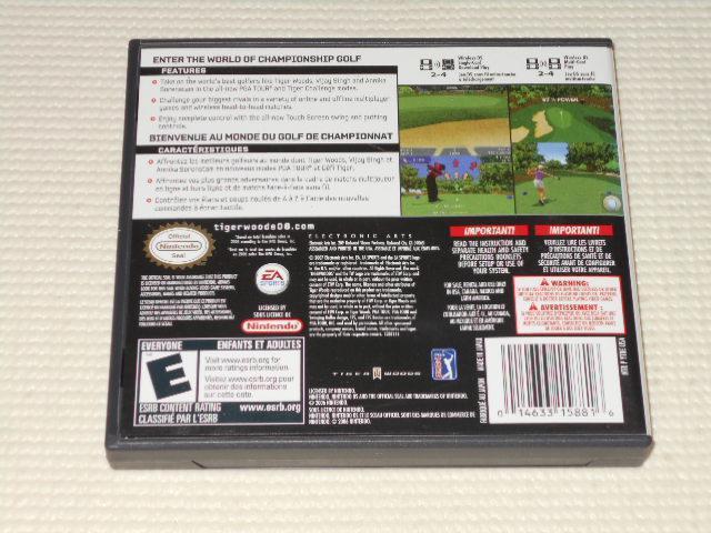 DSTIGER WOODS PGA TOUR 08 CO  Q[{/\tg 