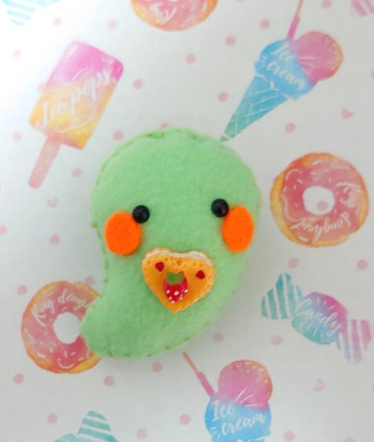 ハンドメイド♪マグネットマスコット『おやつ大好きおばけ』ハートケーキ < ペット/手芸/園芸 ハンドメイド♪マグネットマスコット『おやつ大好きおばけ』ハートケーキ < ペット/手芸/園芸の