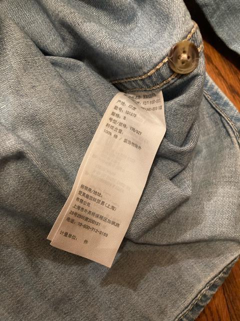 abercrombie&fitch アバクロ デニム シャツ 希少S アメカジ 古着 メンズ ホリスター  < ブランド  abercrombie&fitch アバクロ デニム シャツ 希少S アメカジ 古着 メンズ ホリスター  < ブランドの