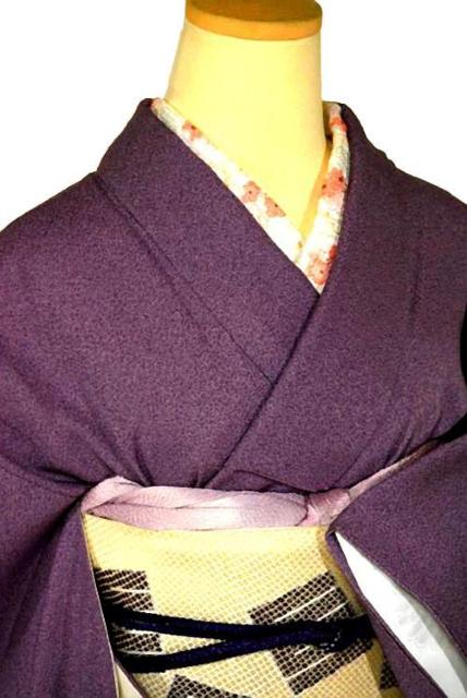 【最高級】美品 作家物 べにばな 1つ紋 江戸小紋 身丈155.5cm 裄丈62cm T3254 < 女性ファッション  【最高級】美品 作家物 べにばな 1つ紋 江戸小紋 身丈155.5cm 裄丈62cm T3254 < 女性ファッションの