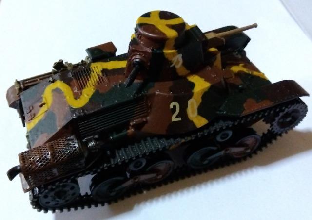 ファインモールド旧金型九五式軽戦車完成品 < ホビー  ファインモールド旧金型九五式軽戦車完成品 < ホビーの