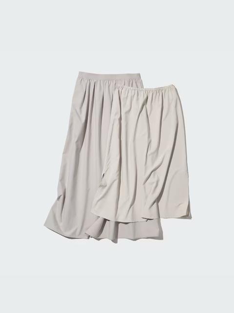 ユニクロ 新品未使用 ボリュームロングスカート ライトグレー L ペチコート < ブランド ユニクロ 新品未使用 ボリュームロングスカート ライトグレー L ペチコート < ブランドの