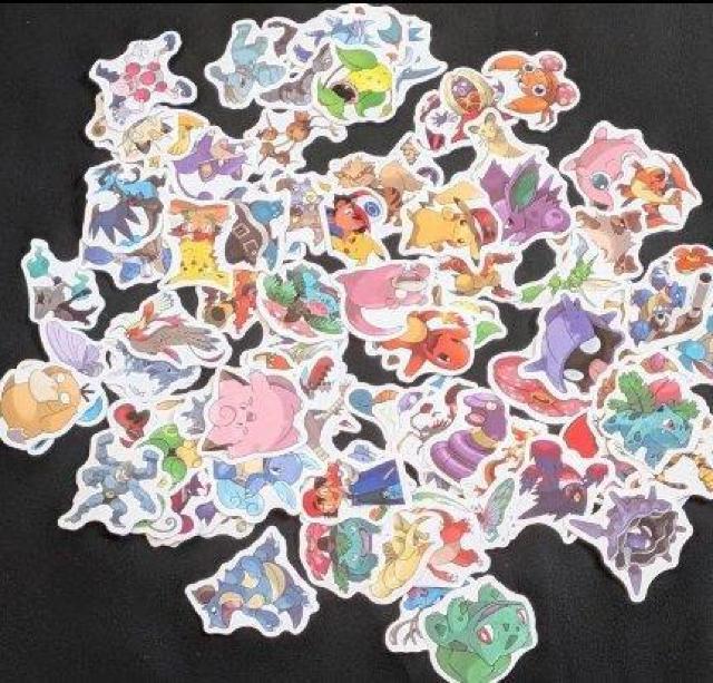 ポケモン 防水ステッカー 50枚セット まとめ売り < アニメ/コミック/キャラクター ポケモン 防水ステッカー 50枚セット まとめ売り < アニメ/コミック/キャラクターの