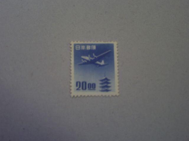 【未使用】航空切手 五重塔航空(銭位) 20円 1枚 < ホビー  【未使用】航空切手 五重塔航空(銭位) 20円 1枚  < ホビーの
