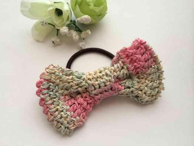 ハンドメイド ヘアゴム 可愛い リボン ガーリー 女の子 レース < 女性ファッション  ハンドメイド ヘアゴム 可愛い リボン ガーリー 女の子 レース < 女性ファッションの