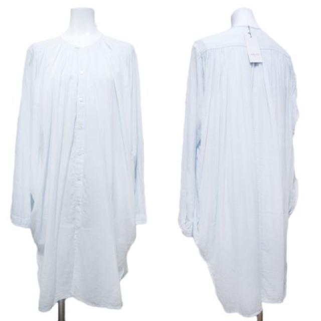 新品ローレンスドリジェLAURENCE DOLIGE長袖シャツワンピ < 女性ファッション 新品ローレンスドリジェLAURENCE DOLIGE長袖シャツワンピ < 女性ファッションの