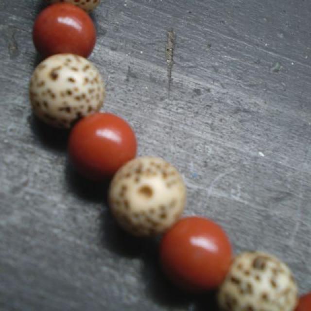 星月菩提樹xレッドジャスパーブレスレット < 女性アクセサリー/時計 星月菩提樹xレッドジャスパーブレスレット < 女性アクセサリー/時計の