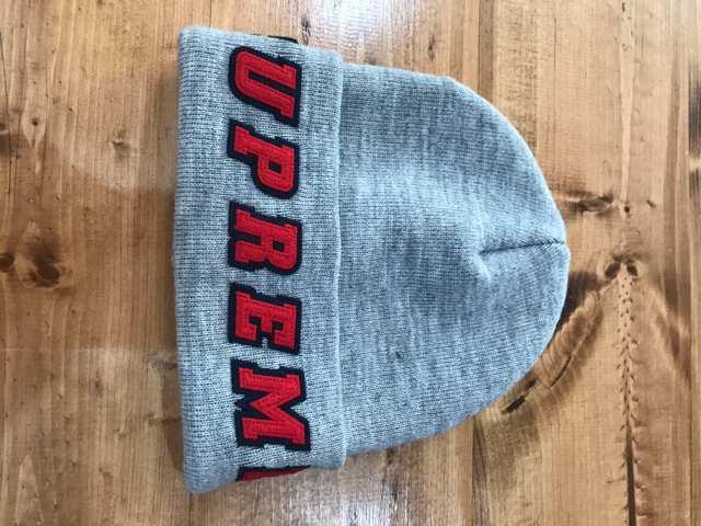 SUPREME シュプリーム BEANIE ビーニー ヘザーグレー ニット帽 < ブランド  SUPREME シュプリーム BEANIE ビーニー ヘザーグレー ニット帽  < ブランドの