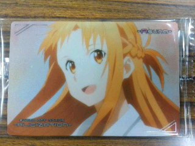 ソードアート・オンライン〜『アスナ』のカードNo.025 < アニメ/コミック/キャラクター  ソードアート・オンライン〜『アスナ』のカードNo.025  < アニメ/コミック/キャラクターの