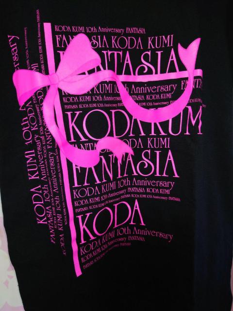 KODA KUMI 10th Anniversary 〜FANTASIA〜 Tシャツ < タレントグッズ KODA KUMI 10th Anniversary 〜FANTASIA〜 Tシャツ < タレントグッズの